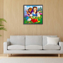 Load image into Gallery viewer, Diamond Painting - Full Round - beauty and the beast (30*30CM)
