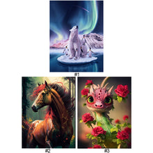 Load image into Gallery viewer, Diamond Painting - Full Round - animal (30*40CM)
