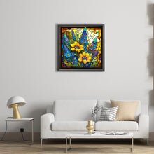 Load image into Gallery viewer, AB Diamond Painting - Full Round - Sunflower Glass Art (40*40CM)
