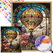 Load image into Gallery viewer, AB Diamond Painting - Full Round - Hot Air Balloon Glass Art (40*50CM)
