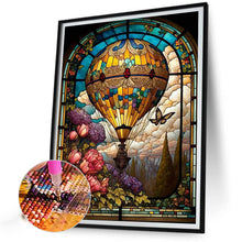 Load image into Gallery viewer, AB Diamond Painting - Full Round - Hot Air Balloon Glass Art (40*50CM)
