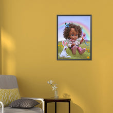 Load image into Gallery viewer, Diamond Painting - Full Round - elf girl (30*40CM)
