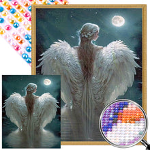 Load image into Gallery viewer, AB Diamond Painting - Full Round - winged angel (40*50CM)
