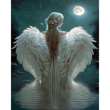 Load image into Gallery viewer, AB Diamond Painting - Full Round - winged angel (40*50CM)
