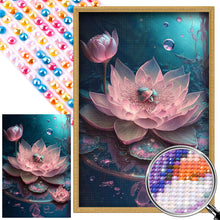 Load image into Gallery viewer, AB Diamond Painting - Full Round - lotus (40*60CM)
