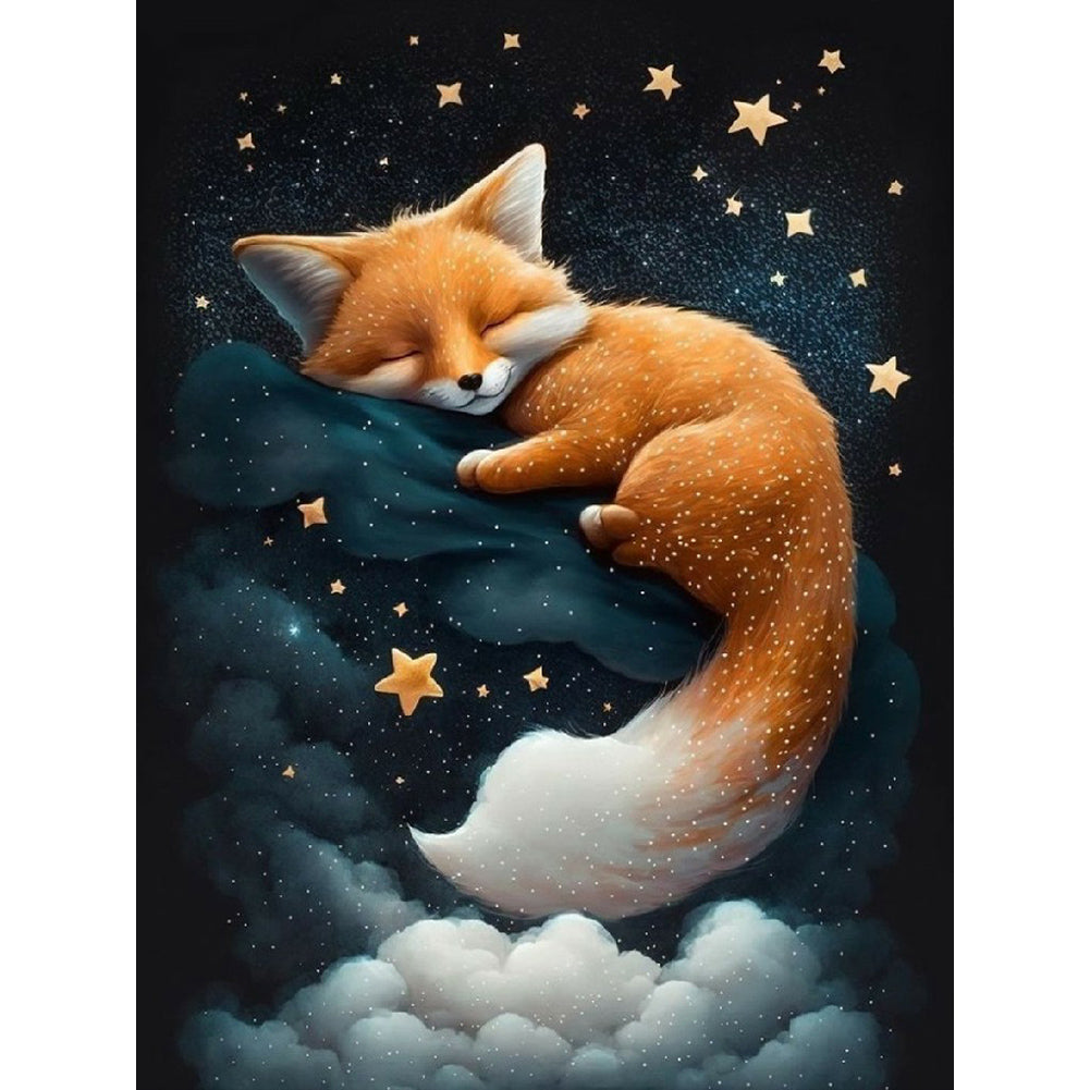 Diamond Painting - Full Round - fox (30*40CM)
