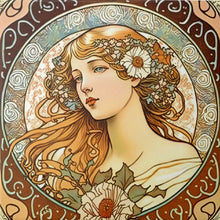 Load image into Gallery viewer, Diamond Painting - Full Round - beautiful woman (30*30CM)
