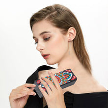 Load image into Gallery viewer, DIY Diamond Painting Leather Sunglass Storage Box Mandala Flowers (Q50)
