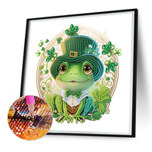 Load image into Gallery viewer, Diamond Painting - Partial Special Shaped - Little frog (30*30CM)
