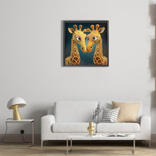 Load image into Gallery viewer, Diamond Painting - Partial Special Shaped - giraffe (30*30CM)
