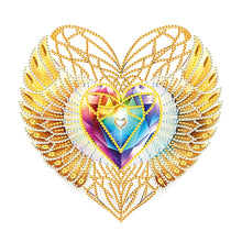 Load image into Gallery viewer, Diamond Painting - Partial Special Shaped - eternal heart (30*30CM)
