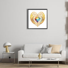 Load image into Gallery viewer, Diamond Painting - Partial Special Shaped - eternal heart (30*30CM)
