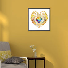 Load image into Gallery viewer, Diamond Painting - Partial Special Shaped - eternal heart (30*30CM)
