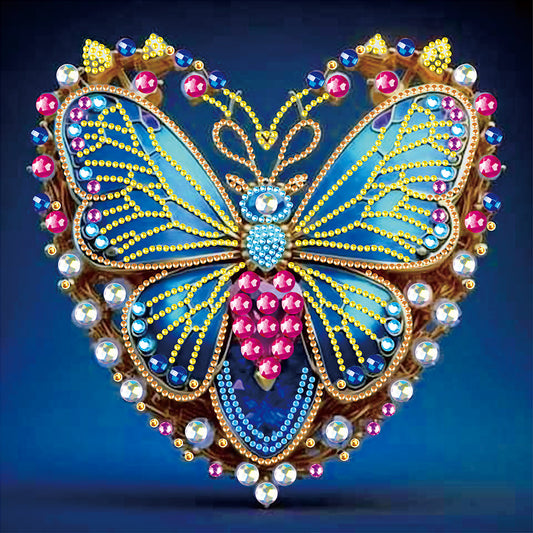 Diamond Painting - Partial Special Shaped - eternal heart (30*30CM)