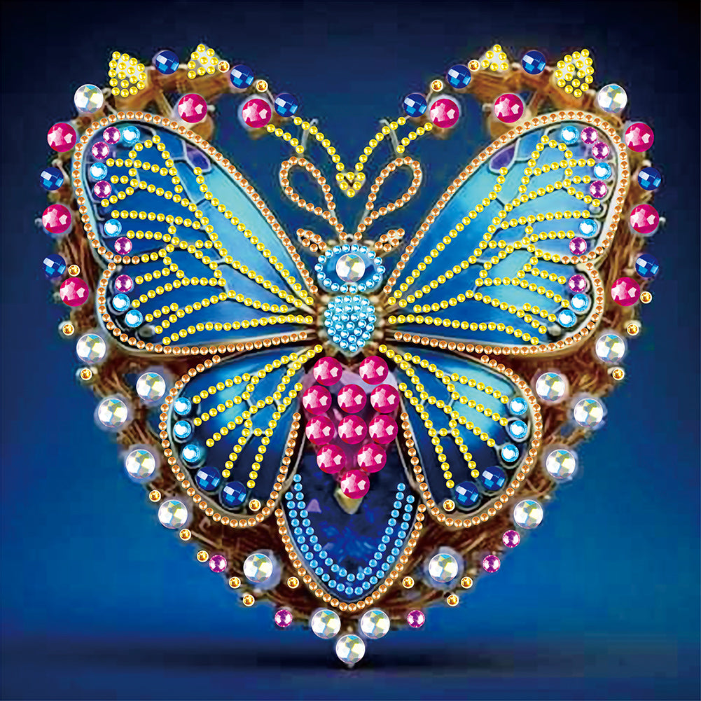 Diamond Painting - Partial Special Shaped - eternal heart (30*30CM)