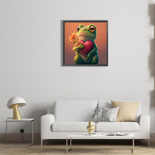 Load image into Gallery viewer, Diamond Painting - Full Round - love frog (30*30CM)
