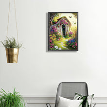 Load image into Gallery viewer, Diamond Painting - Partial Special Shaped - garden house (30*40CM)
