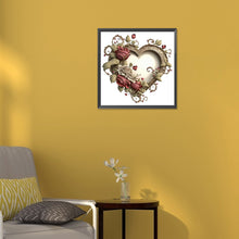Load image into Gallery viewer, Diamond Painting - Full Round - love rose herb (30*30CM)
