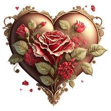 Load image into Gallery viewer, Diamond Painting - Full Round - love rose herb (30*30CM)
