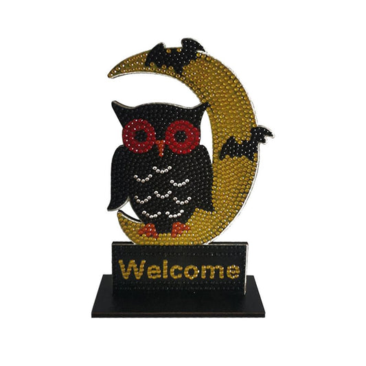 5D DIY Diamond Painting Ornament Halloween Crystal Drill Christmas Decor (GH004)