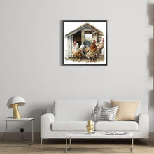 Load image into Gallery viewer, Diamond Painting - Full Round - chicken coop (30*30CM)
