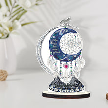 Load image into Gallery viewer, DIY Table Ornament Art Crafts Wooden Desk Diamonds Wolf Kids Gift (BJ025)
