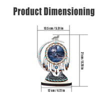 Load image into Gallery viewer, DIY Table Ornament Art Crafts Wooden Desk Diamonds Wolf Kids Gift (BJ027)
