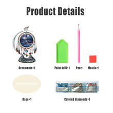 Load image into Gallery viewer, DIY Table Ornament Art Crafts Wooden Desk Diamonds Wolf Kids Gift (BJ027)
