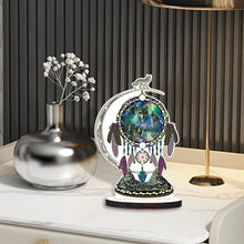 Load image into Gallery viewer, DIY Table Ornament Art Crafts Wooden Desk Diamonds Wolf Kids Gift (BJ029)
