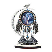 Load image into Gallery viewer, DIY Table Ornament Art Crafts Wooden Desk Diamonds Wolf Kids Gift (BJ030)
