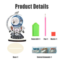 Load image into Gallery viewer, DIY Table Ornament Art Crafts Wooden Desk Diamonds Wolf Kids Gift (BJ032)
