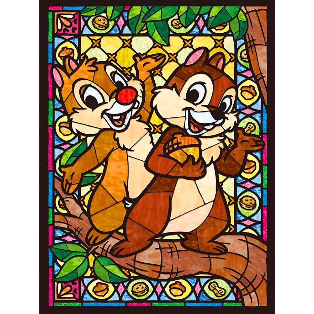 Diamond Painting - Full Round - disney squirrel (30*40CM)
