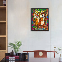 Load image into Gallery viewer, Diamond Painting - Full Round - disney squirrel (30*40CM)
