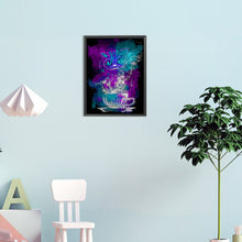 Load image into Gallery viewer, Diamond Painting - Full Round - cheshire cat alice in wonderland (30*40CM)
