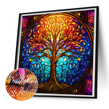 Load image into Gallery viewer, Diamond Painting - Full Round - tree art glass art (30*30CM)
