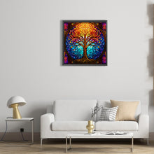 Load image into Gallery viewer, Diamond Painting - Full Round - tree art glass art (30*30CM)
