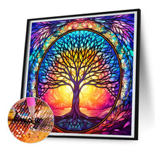Load image into Gallery viewer, Diamond Painting - Full Round - tree art glass art (30*30CM)
