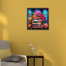 Load image into Gallery viewer, Diamond Painting - Full Round - book art glass art (30*30CM)
