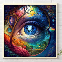 Load image into Gallery viewer, AB Diamond Painting - Full Round - all-encompassing eyes (40*40CM)
