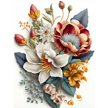 Load image into Gallery viewer, Diamond Painting - Full Round - the flowers (30*40CM)
