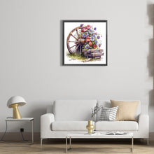 Load image into Gallery viewer, Diamond Painting - Full Round - flowers and wheels (30*30CM)
