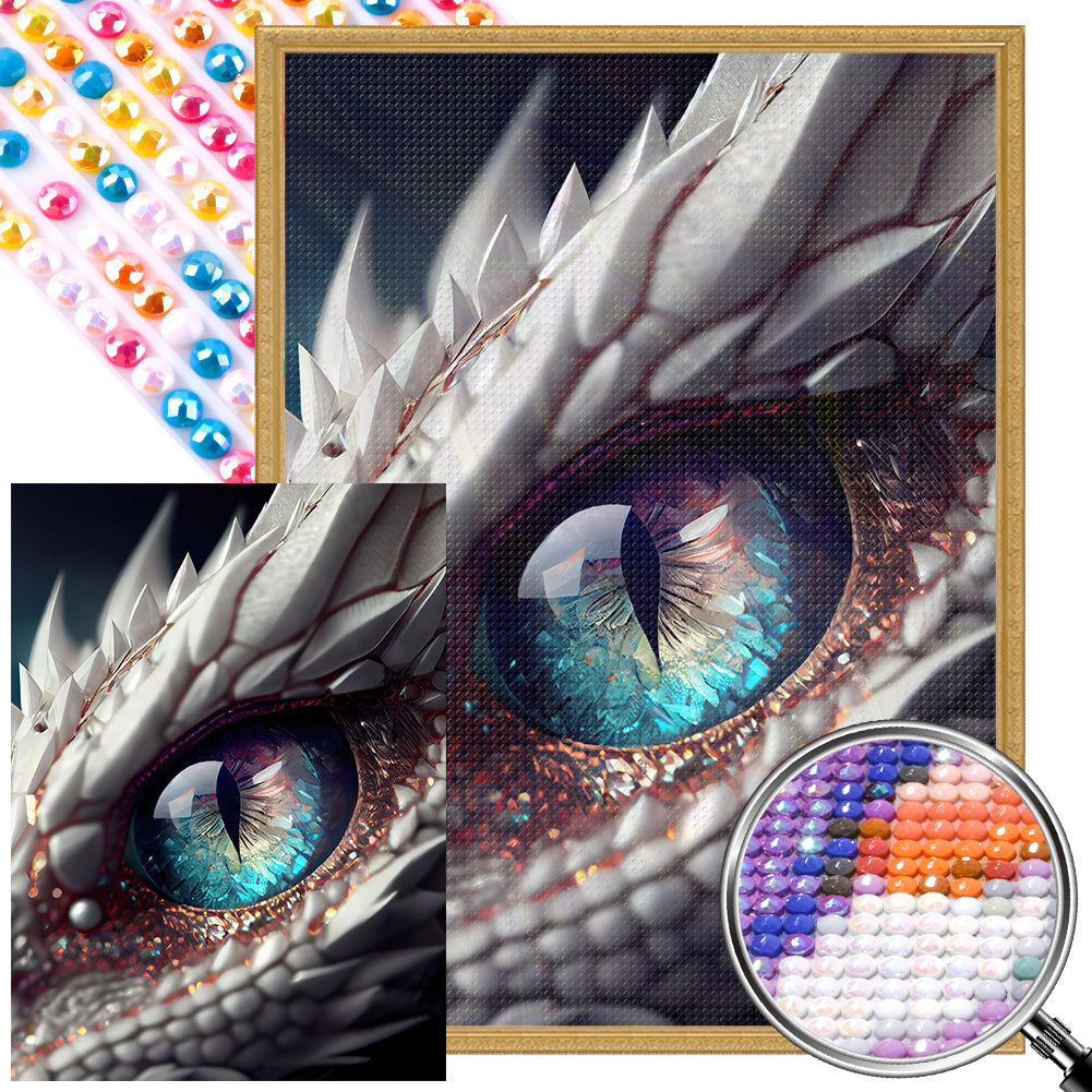 AB Diamond Painting - Full Round - dragon eyes (40*55CM)