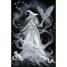 Load image into Gallery viewer, AB Diamond Painting - Full Round - white witch (40*60CM)
