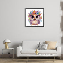 Load image into Gallery viewer, Diamond Painting - Partial Special Shaped - owl (30*30CM)
