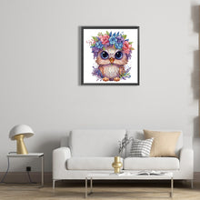 Load image into Gallery viewer, Diamond Painting - Partial Special Shaped - owl (30*30CM)
