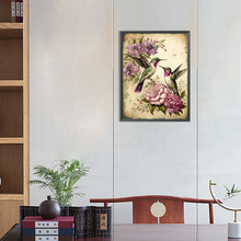 Load image into Gallery viewer, Diamond Painting - Full Round - Yellowed diary of double tits (30*40CM)
