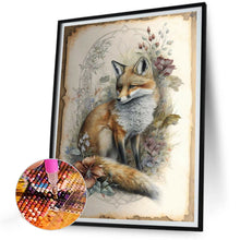 Load image into Gallery viewer, Diamond Painting - Full Round - yellowing diary fox (30*40CM)

