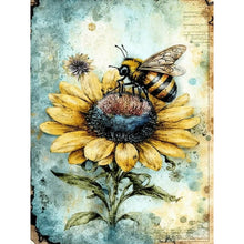 Load image into Gallery viewer, Diamond Painting - Full Round - Yellowing Diary of the Bee (30*40CM)
