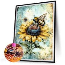 Load image into Gallery viewer, Diamond Painting - Full Round - Yellowing Diary of the Bee (30*40CM)
