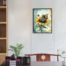 Load image into Gallery viewer, Diamond Painting - Full Round - Yellowing Diary of the Bee (30*40CM)
